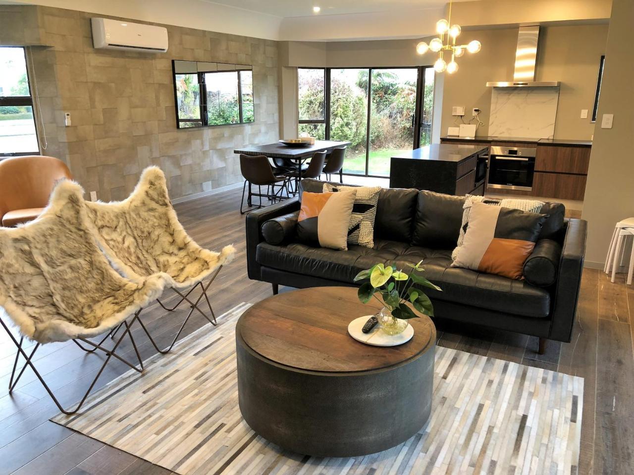 Luxury K-Lodge With Golf Course View-Rotorua Luaran gambar